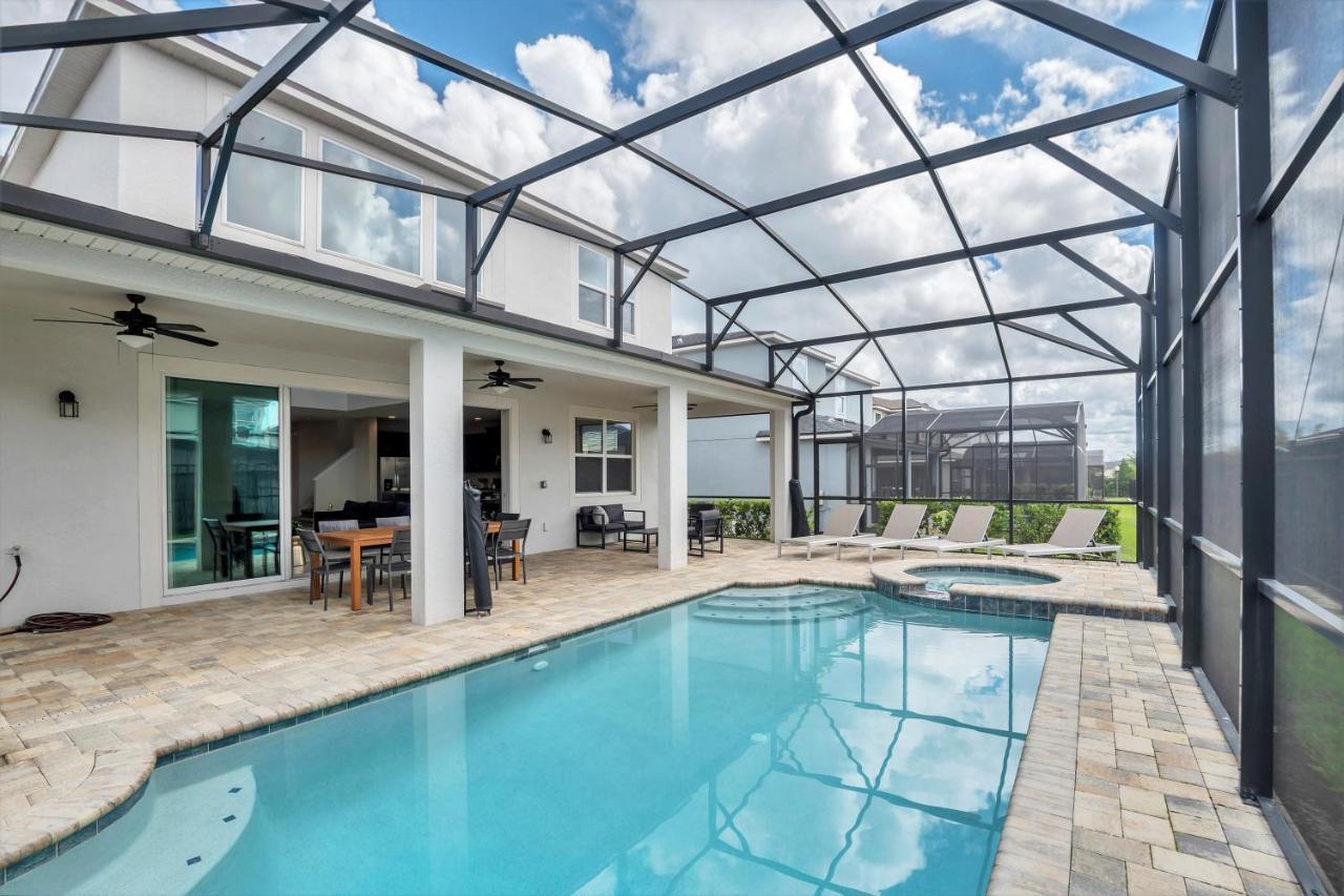 אורלנדו Modern Villa Wprivate Pool&Spa, Free Water Park מראה חיצוני תמונה